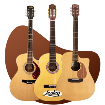 Koleksi gitar Lesley